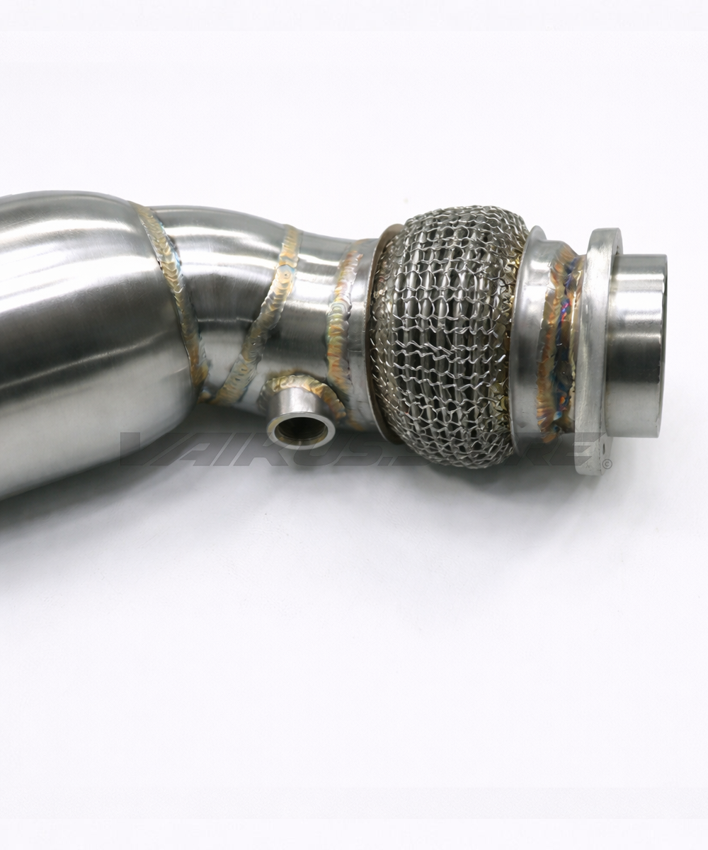 BMW S55 Stainless Steel Downpipes - Image 2